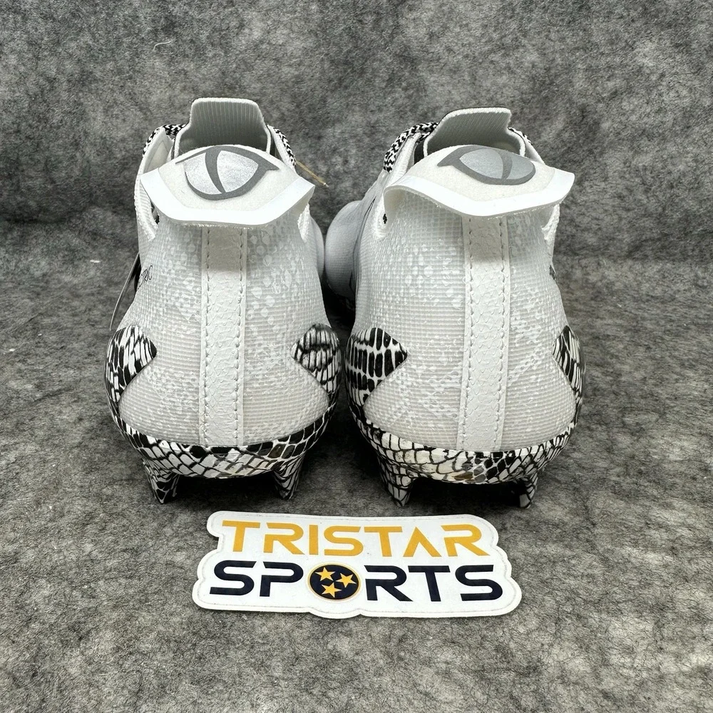 Adidas Adizero Electric 2 Football Cleats Mens Size 9.5 White Black IE8867